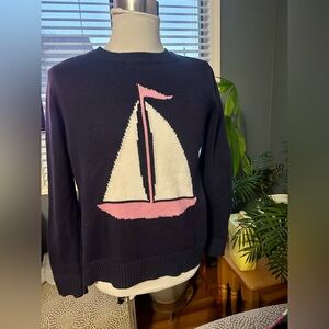 Sail to Sable Sailboat Sweater XL